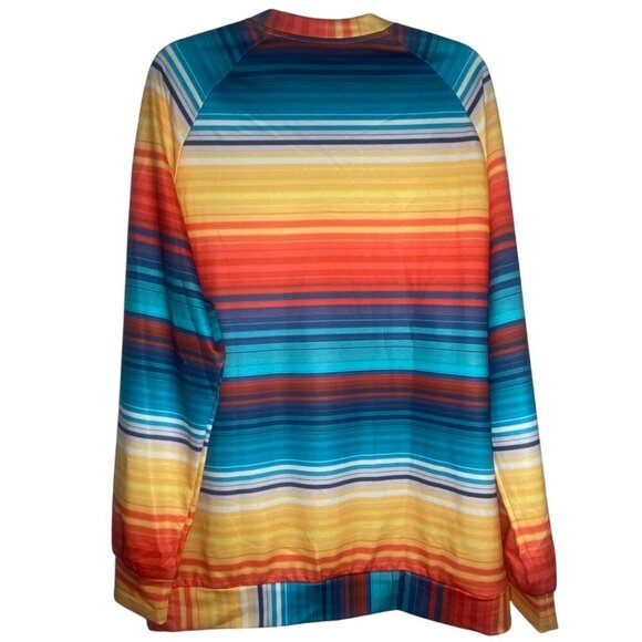 Shein Multicolored Bull Graphic LS Sweatshirt / XXL/14 (New w/out tags) - Picture 3 of 8